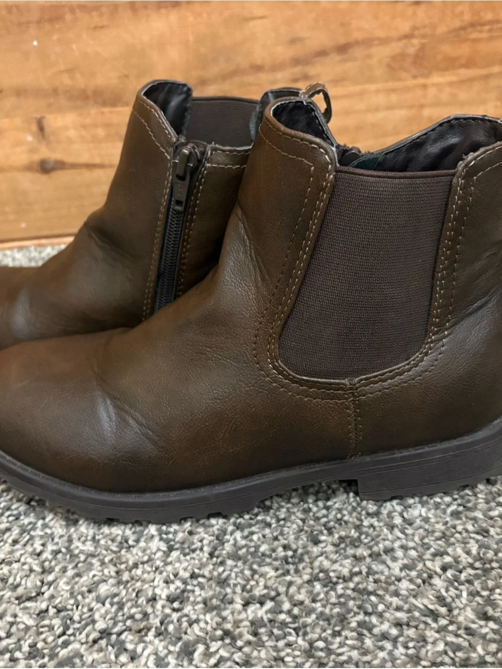 The Children's Place Brown girls Chelsea Ankle Boots